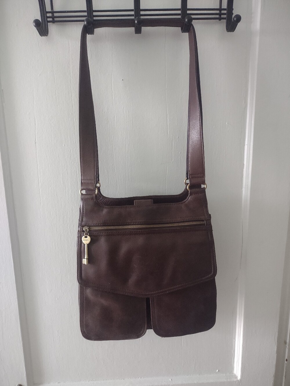 Vintage Fossil Leather Bag
